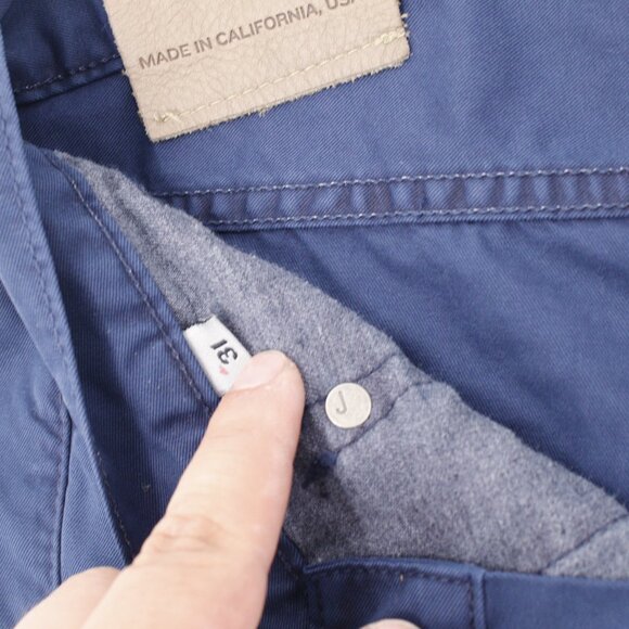 NWT J Brand Jeans Mens Size 31 L35 Kane Blue Slim Straight Leg Mid Rise USA Made - Picture 15 of 16